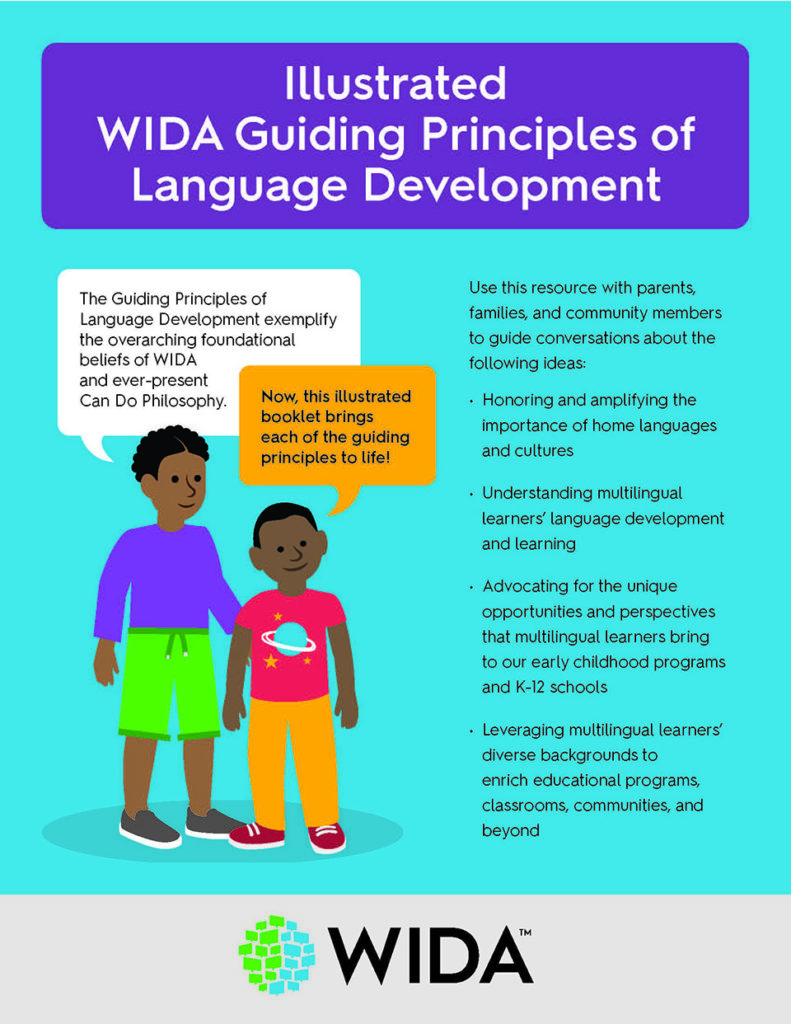 WIDA Guiding Principles document